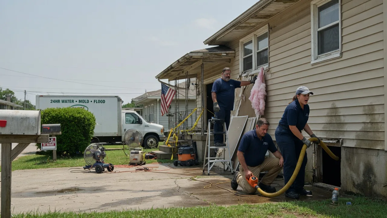 Water Damage Repair in Rankin, TX near me